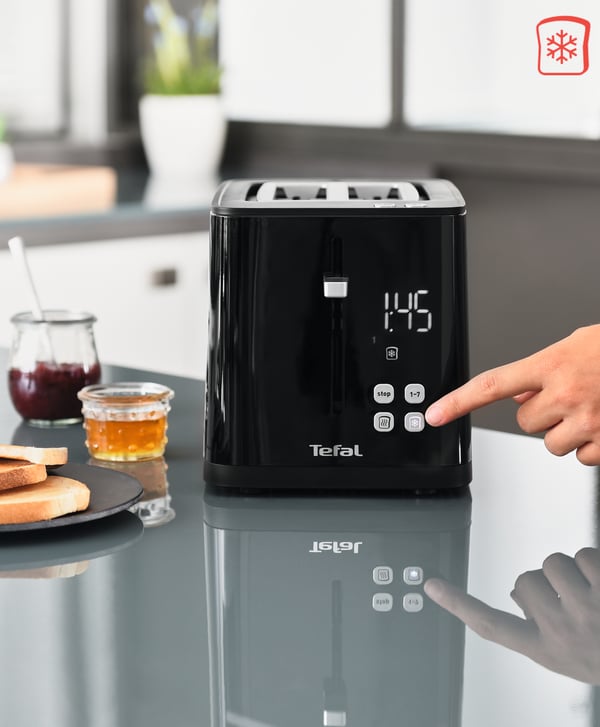 Tefal TT6408 7 2 skivor 850 W Svart