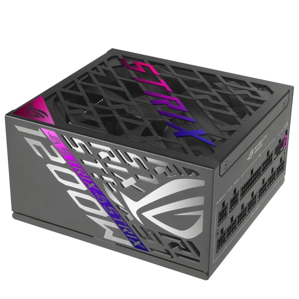 ASUS ROG -STRIX-1200P-GAMING-E virtalähdeyksikkö 1200 W 20+4 pin ATX ATX Musta, Monivärinen