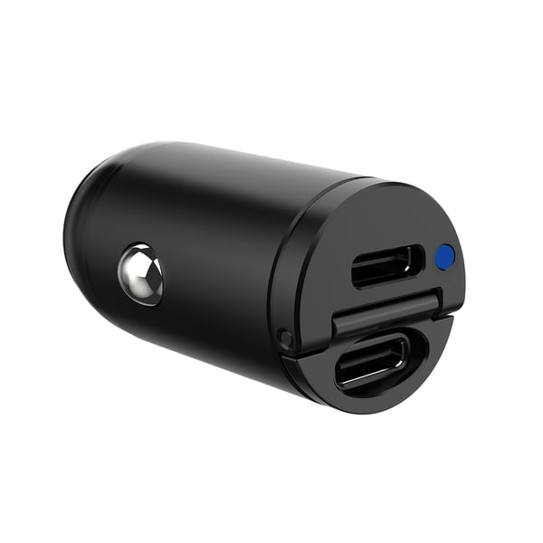 Celly CCMINI2USBCBK mobilladdare Smartphone, Surfplatta Svart Cigarr tändare Automatisk