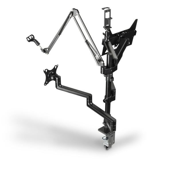 Hama 00004663 monitorin kiinnike ja jalusta 81,3 cm (32") Vastaanotto Musta
