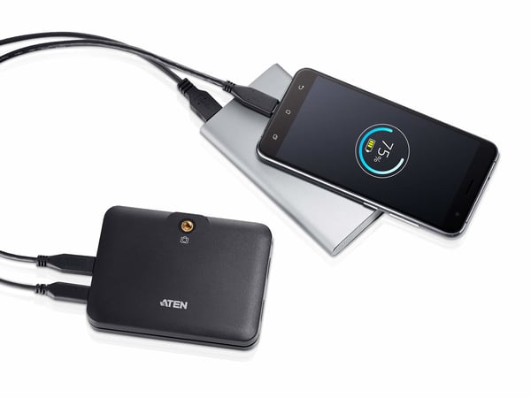 ATEN CAMLIVE™+ (HDMI till USB-C UVC-videoinspelning med PD3.0 strömgenomströming)