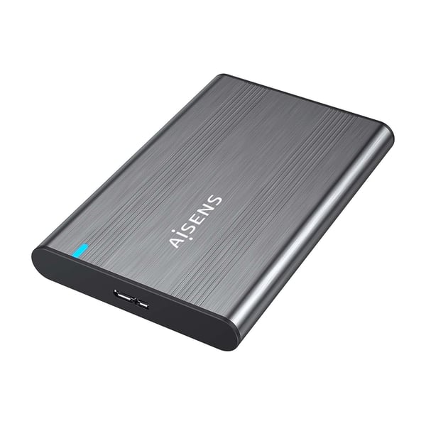 AISENS ASE-2526GR tallennusaseman kotelo HDD-kotelo Harmaa 2.5" USB-virta