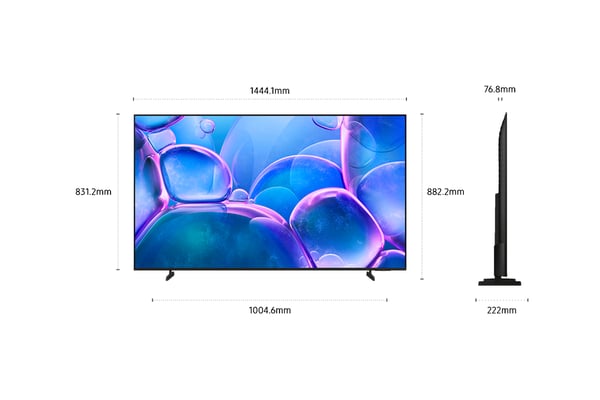 Samsung TU65U7005FK 165,1 cm (65") 4K Ultra HD Älytelevisio Wi-Fi Musta