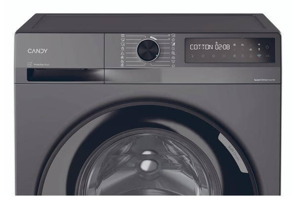 Candy BR 48B6G-S Pesukone Edestä täytettävä 8 kg 1400 RPM Antrasiitti