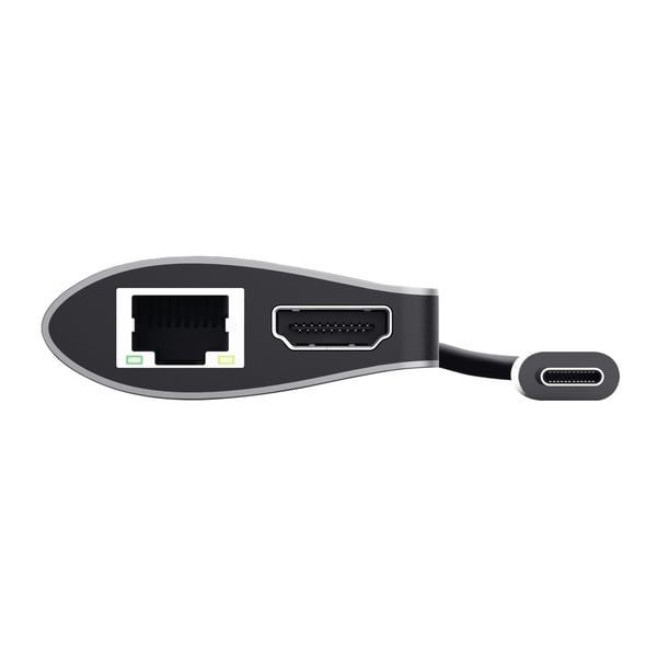Trust Dalyx nätverkskort/adapters Intern HDMI, RJ-45, USB 3.2 Gen 1 (3.1 Gen 1)