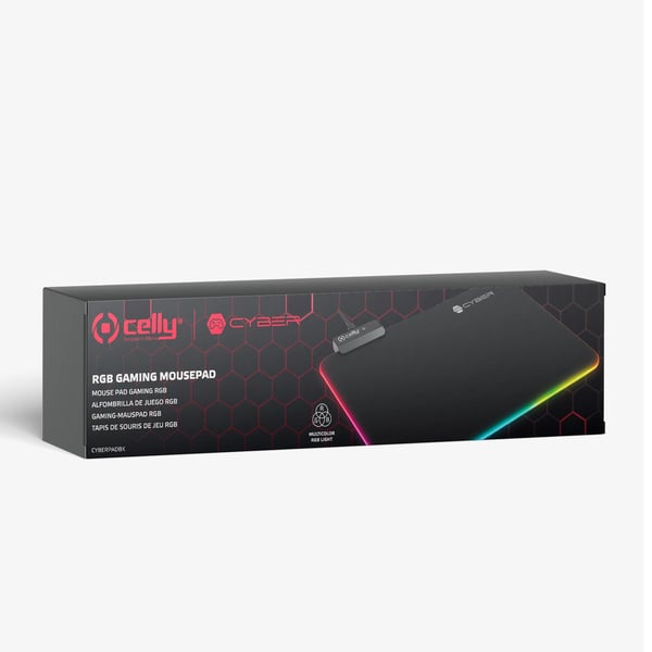 Celly CyberPad Gaming musemåtte Sort
