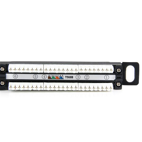 StarTech.com PANELHU24 patchpaneler 0.5U