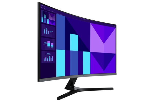 Samsung S39GD computerskærm 81,3 cm (32") 1920 x 1080 pixel Fuld HD LCD Sort