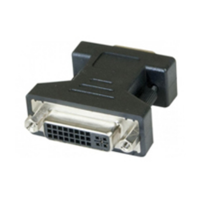 Hypertec 581461-HY kabel kønsskifter VGA DVI-I Sort