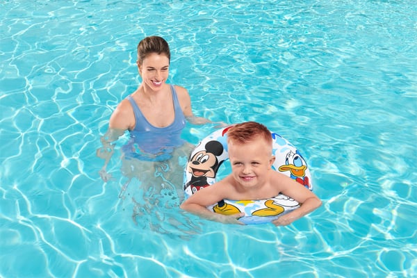 Bestway 91004 / 23 pool- och badmadrass Multifärg Bild Badring