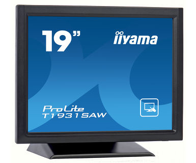 iiyama T1931SAW-B5 POS-skärm 48,3 cm (19") 1280 x 1024 pixlar Pekskärm