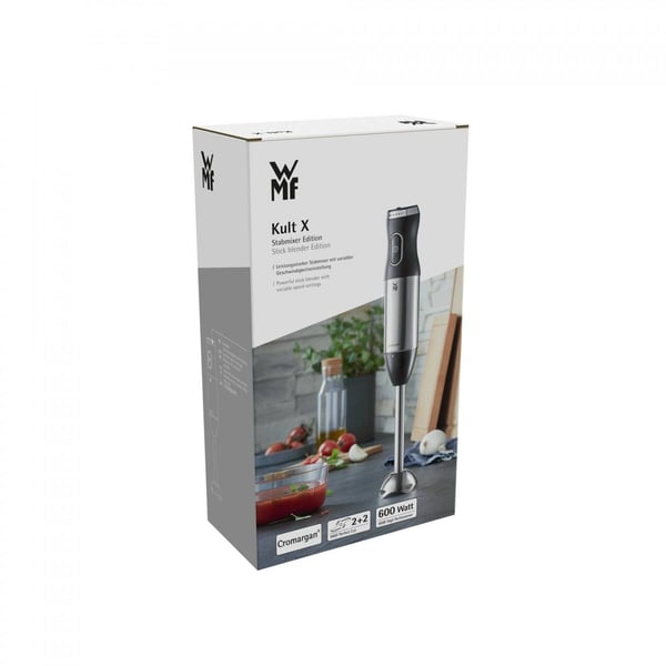 WMF Kult X 04165500 Nedsænkning blender 600 W Sort, Metallic