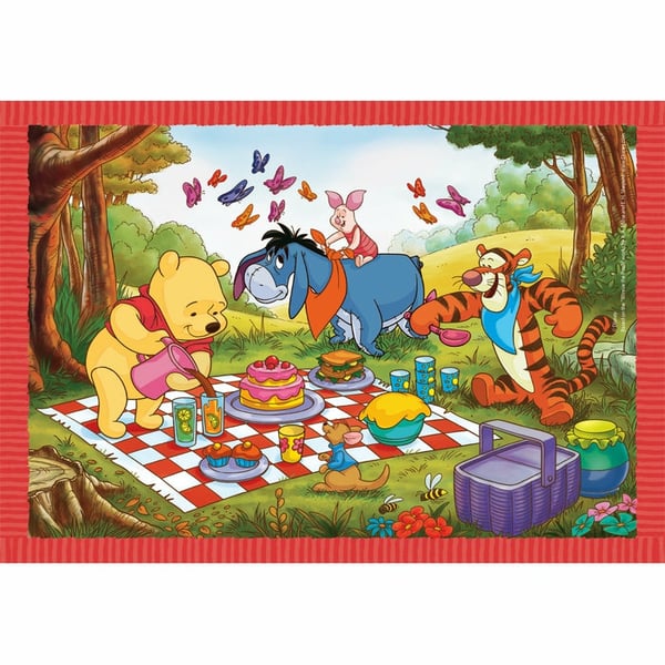 Clementoni Supercolor Disney Winnie the Pooh Puslespil 12 stk Tegnefilm