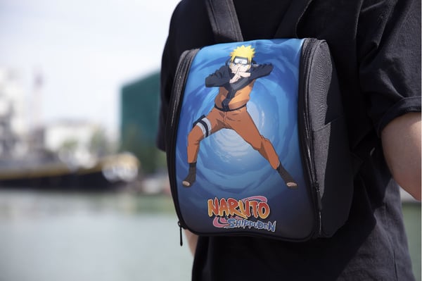 Konix Naruto Rygsæk Nintendo Sort, Blå, Orange