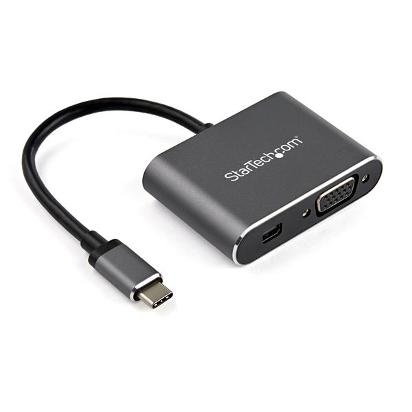 StarTech.com CDP2MDPVGA USB grafisk adapter 3840 x 2160 pixel Grå
