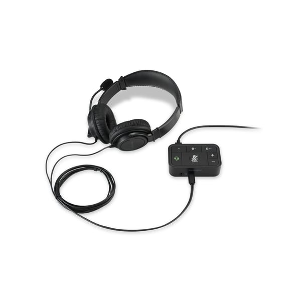 Kensington Universal 3-i-1 Pro headsetljudomkopplare