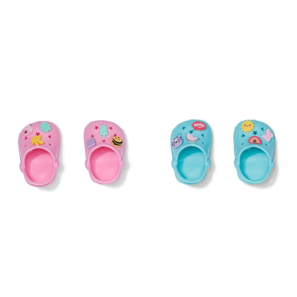 BABY born Shoes with Pins 2pairs.43cm Dockskor
