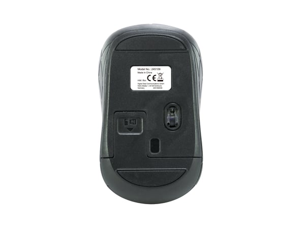 Equip 245109 datormöss Resor Ambidextrous RF Trådlös Optisk 1600 DPI