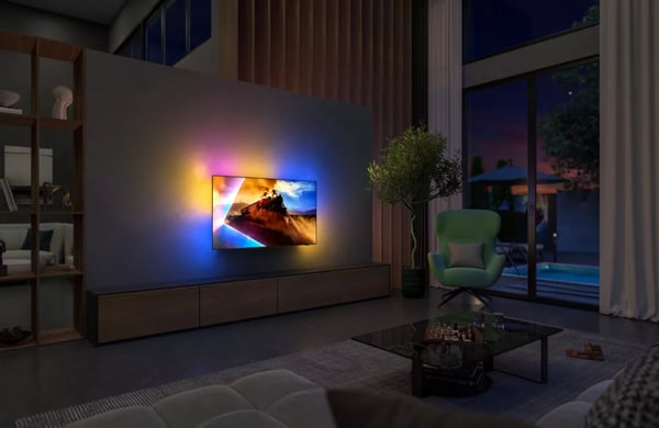 Philips Ambilight 65OLED801/12 TV-apparat 165,1 cm (65") 4K Ultra HD Smart-TV Wi-Fi Svart