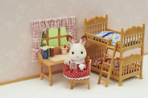 Sylvanian Families Barnkammare med våningssäng
