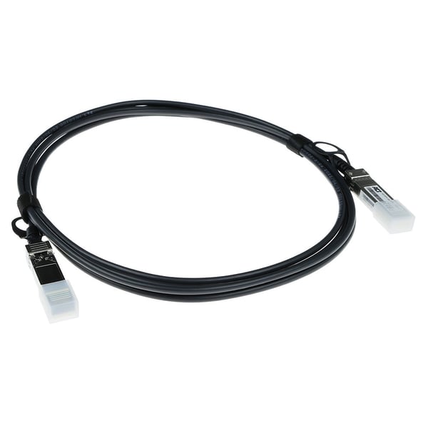 ACT TR0201 InfiniBand og fiberoptisk kabel 1 m SFP+ Sort