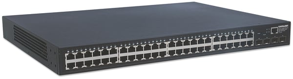 Intellinet 561334 netværksswitch Administreret L2 Gigabit Ethernet (10/100/1000) Sort