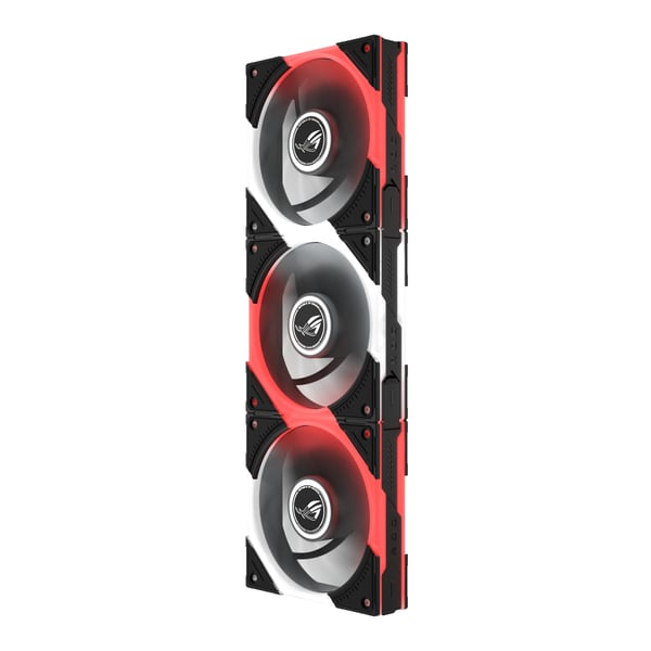 ASUS ROG Eurux GR120 ARGB Reverse Fan - Triple Pack Datorväska 12 cm Svart, Vit 3 styck