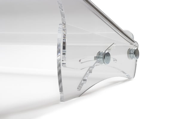 BakkerElkhuizen Q-doc 515 dokumentplastfickor Akryl, Plast, Stål Transparent