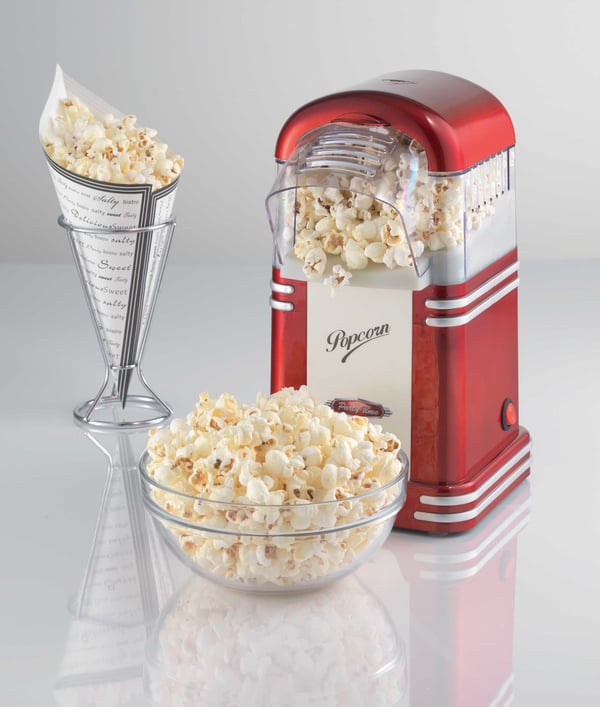 Ariete 2954 popcornmaskine Rød, Hvid 2 min. 1100 W