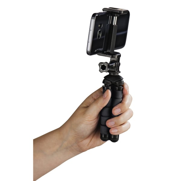 Hama Flex stativ Smartphone/actionkamera 3 ben Svart