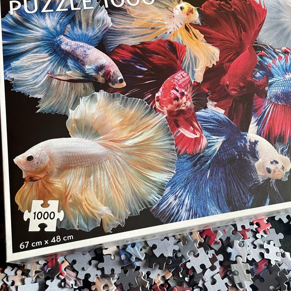 Tactic 56627 puslespil 1000 stk Dyr