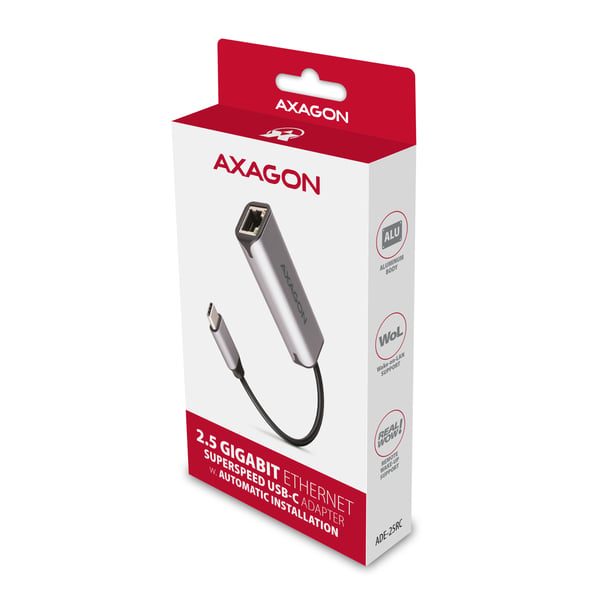 Axagon ADE-25RC netværkskort Ethernet 2500 Mbit/s