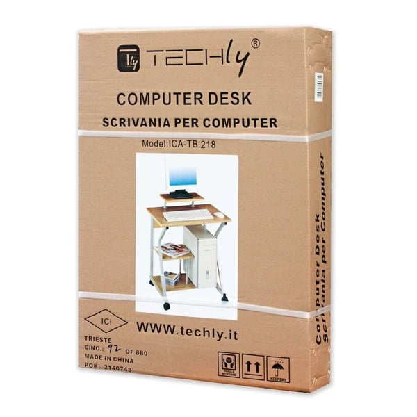 Techly ICA-TB 218 tietokonepöytä Pyökki