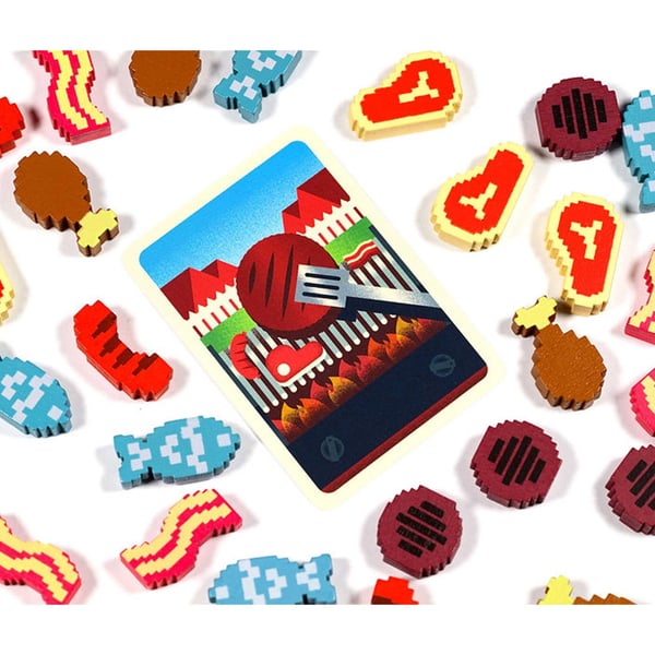 Asmodee Barbecubes Brætspil