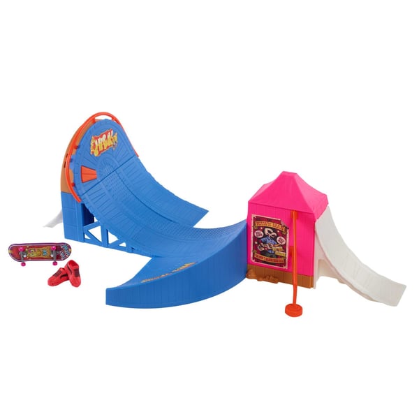 Hot Wheels Action Skate-set med skejtpark, lekset