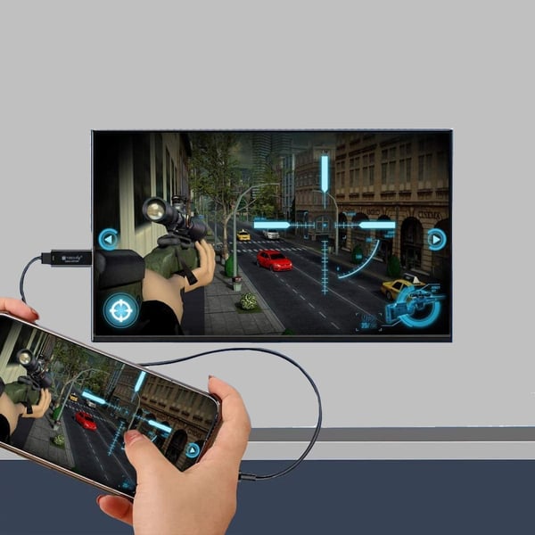 Techly I-USB-VIDEO-1080TY video omformer 1920 x 1080 pixel
