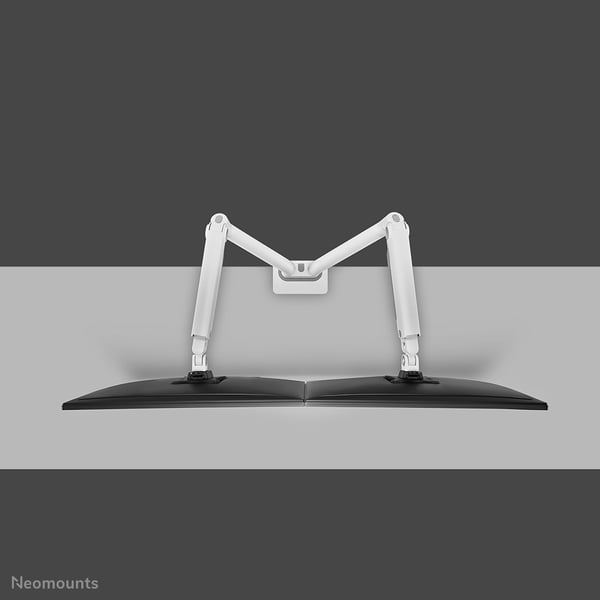 Neomounts DS70S-950WH2 monitorin kiinnike ja jalusta 88,9 cm (35") Vastaanotto Valkoinen