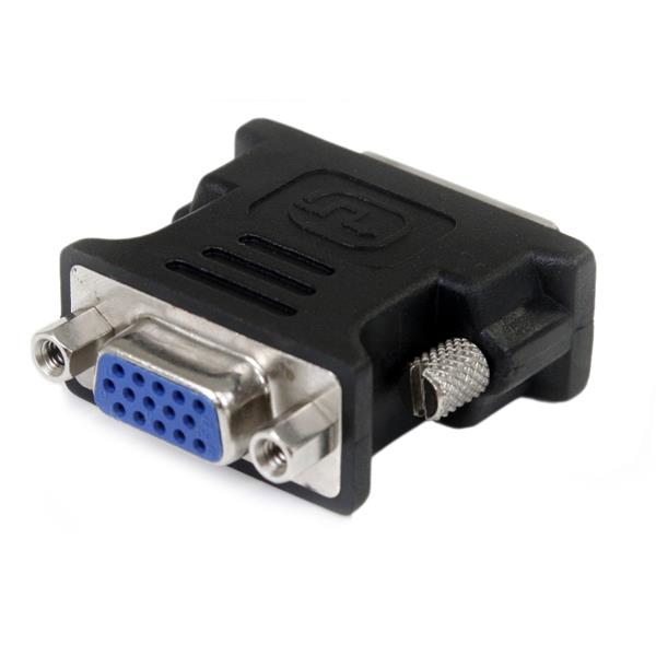 StarTech.com DVIVGAMFB10P kabel kønsskifter DVI-I VGA Sort