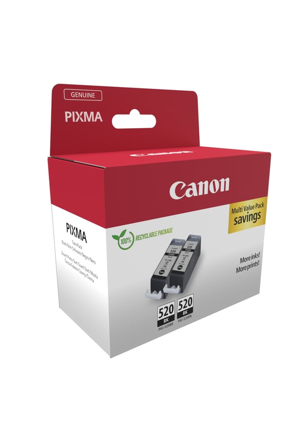 Canon 2932B019 mustekasetti 2 kpl Alkuperäinen Musta