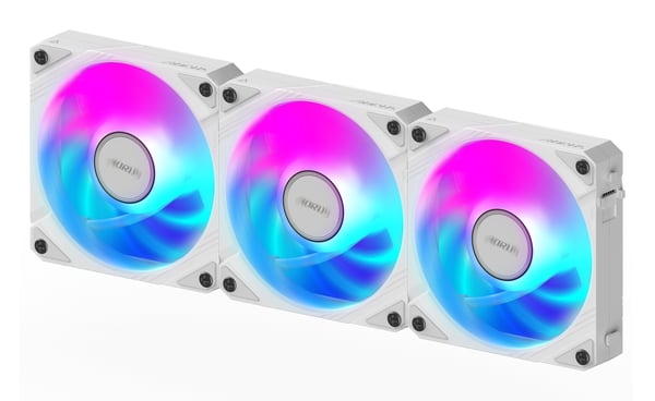 GIGABYTE AORUS EZ CHAIN FAN 120 ICE Moderkort 12 cm Vit 1 styck