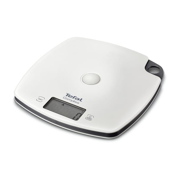 Tefal Compliss Hvid Bordplade Firkant Elektronisk køkkenvægt