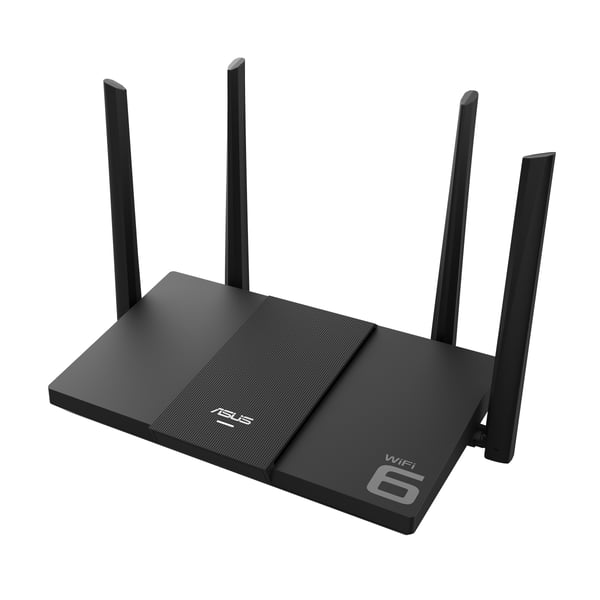 ASUS RT-AX50 AX3000 AiMesh trådløs router Gigabit Ethernet Dual-band (2,4 GHz / 5 GHz) Sort
