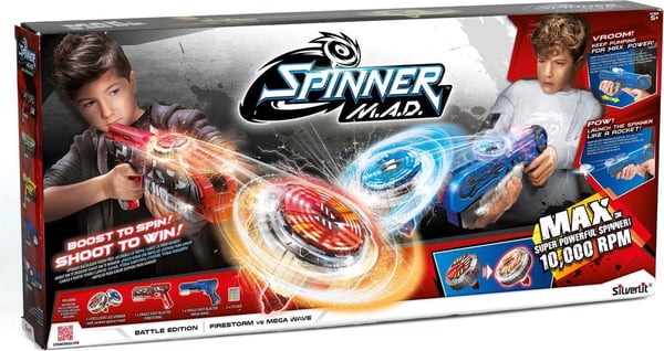 Silverlit Spinner M.A.D. SL86321 toiminnallinen/taitopeli & lelu Kieppuva hyrrä