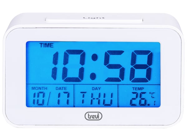 Trevi SLD 3P50 Digital alarmur Hvid