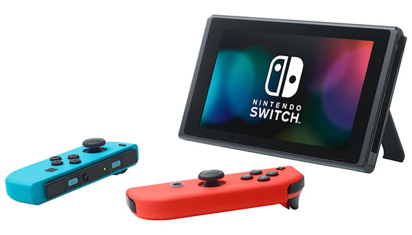 Nintendo Switch Sports Set bærbar spilkonsol 15,8 cm (6.2") 32 GB Berøringsskærm Wi-Fi Blå, Grå, Rød