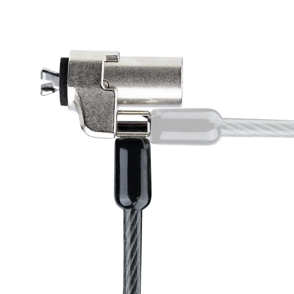 StarTech.com NBLWK-LAPTOP-LOCK kabellås Svart, Silver 2 m