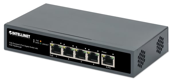 Intellinet 561808 nätverksswitchar Gigabit Ethernet (10/100/1000) Strömförsörjning via Ethernet (PoE) stöd