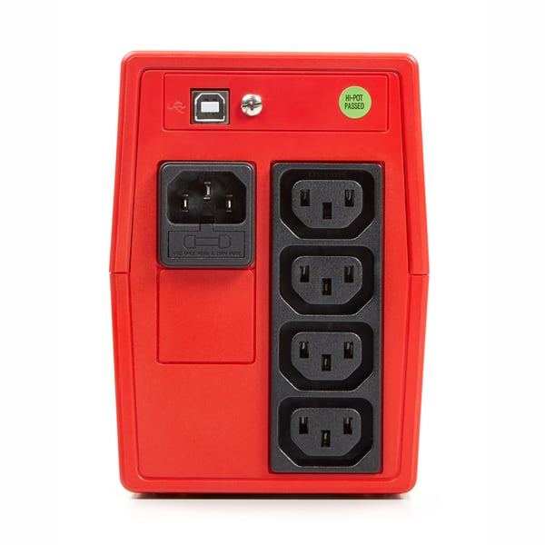 Salicru 662AF000013 UPS-enhed Interaktivt indgangsstik 0,5 kVA 240 W 4 AC stikkontakt(er)