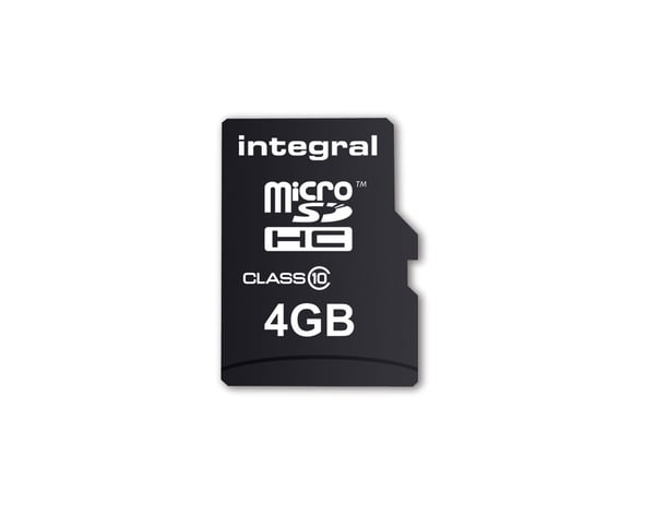Integral INMSDH4G10-20V2 muistikortti 4 GB UHS-I Integral INMSDH4G10-20V2 muistikortti 4 GB UHS-I
