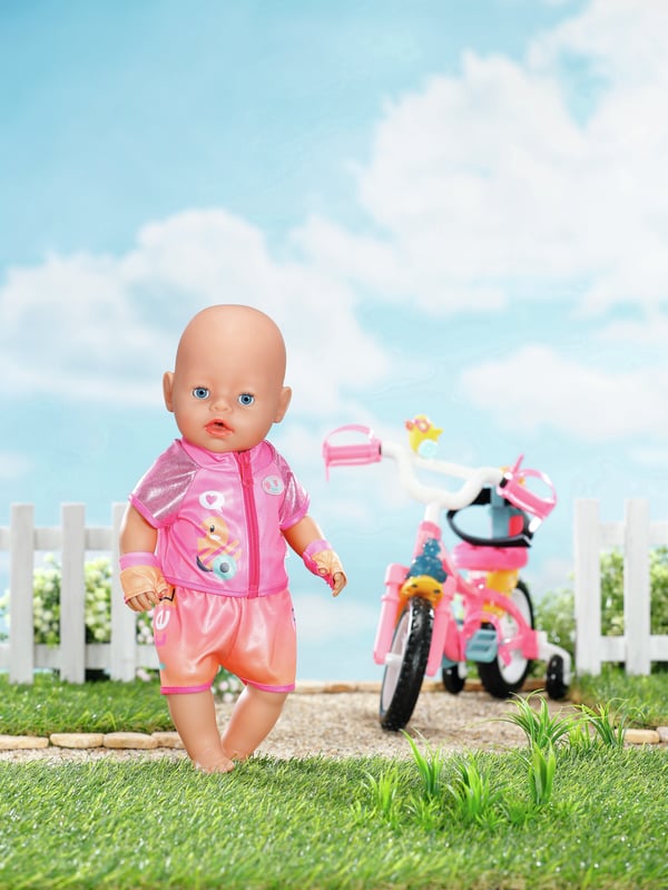 BABY born Bike Outfit 43cm Dukketøjsæt